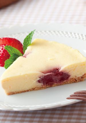 イチゴのチーズケーキ-レシピのメイン写真