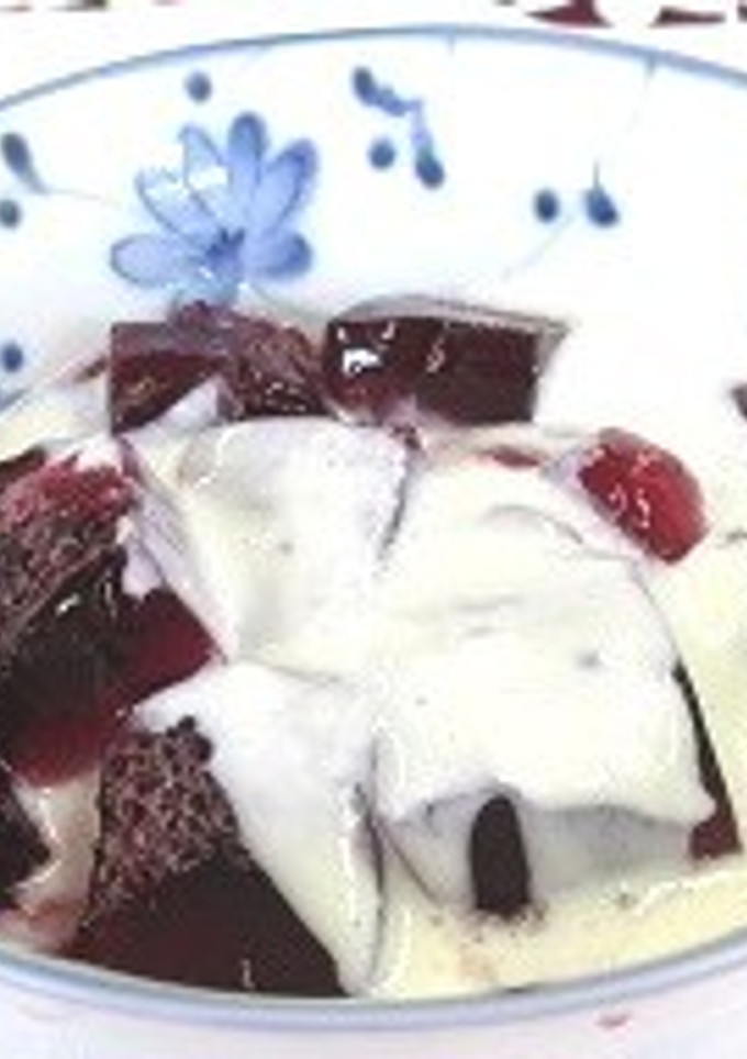 アジサイヨーグルト-レシピのメイン写真