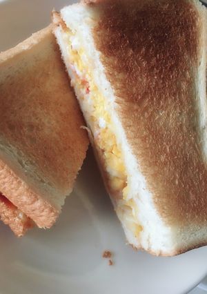 大豆アレルギー対応たまごサンド-レシピのメイン写真