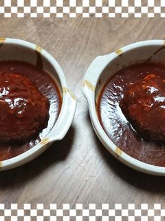 煮込みハンバーグ❤️-レシピのメイン写真