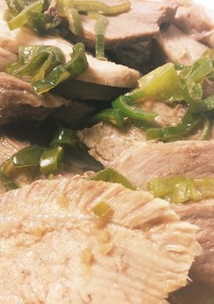 レンジでヘルシー！豚肉のハム風生姜煮-レシピのメイン写真