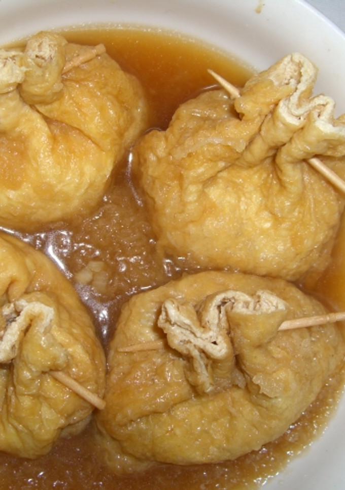 レンジで簡単♪餅入りお揚げのみぞれ煮-レシピのメイン写真