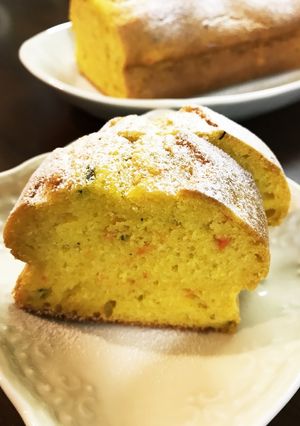 かぼちゃと人参のパウンドケーキ-レシピのメイン写真