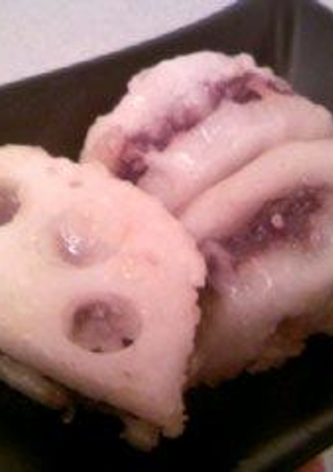 しゃきしゃき蓮根のはさみ揚げ-レシピのメイン写真