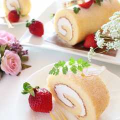 รูปของ ふかふか♪卵ロールケーキ