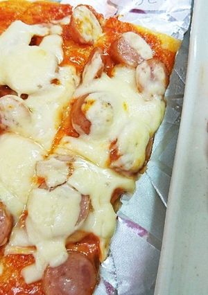 おもちのピザ-レシピのメイン写真