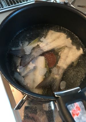 鯛の出汁・アラの出汁の取り方-レシピのメイン写真