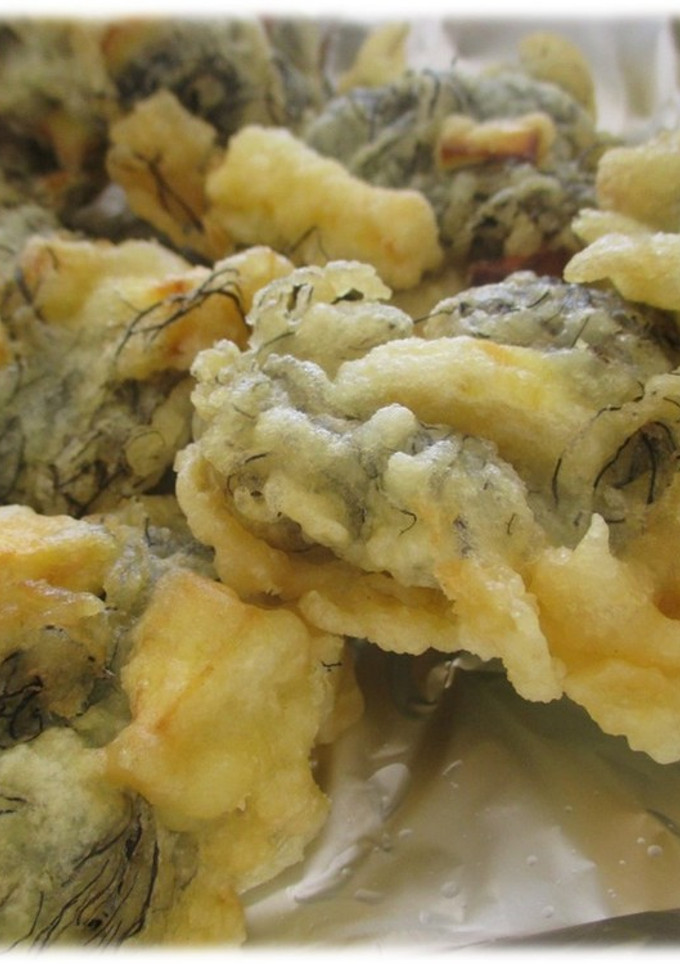 まんで美味しい！輪島産 もずくのかき揚げ-レシピのメイン写真