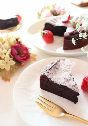 しっとりガトーショコラ-レシピのメイン写真
