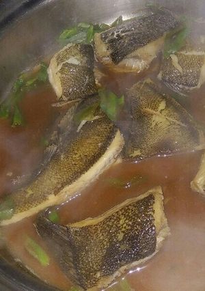 多重構造鍋 大フラで カレイの煮付け-レシピのメイン写真
