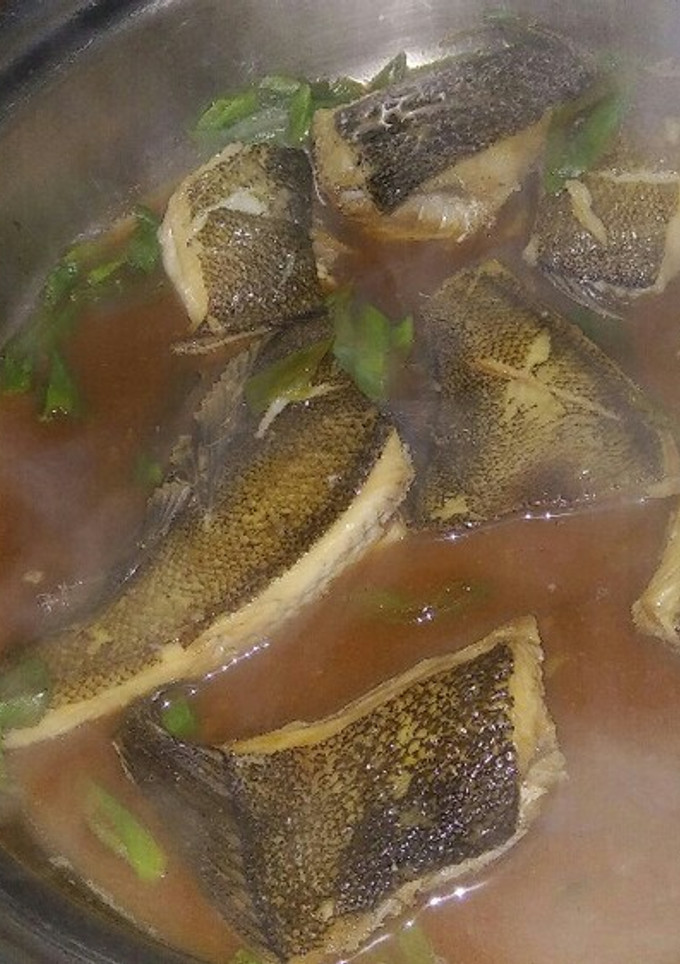 多重構造鍋 大フラで カレイの煮付け-レシピのメイン写真