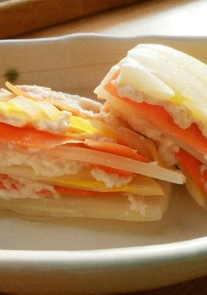 犬ご飯　白菜のミルフィーユ-レシピのメイン写真