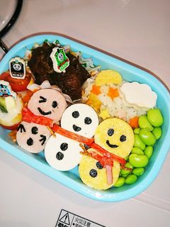 幼稚園 雪だるまのお弁当-レシピのメイン写真
