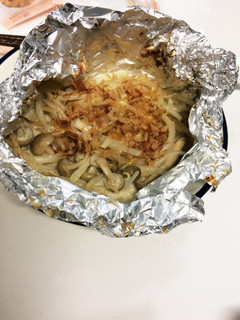 簡単☆もやしとしめじのホイル焼き♡-レシピのメイン写真