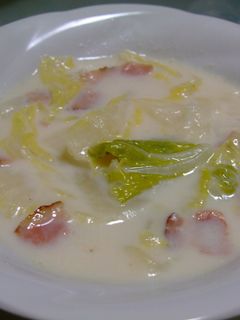 ♡とろけちゃう♡白菜のミルクスープ-レシピのメイン写真