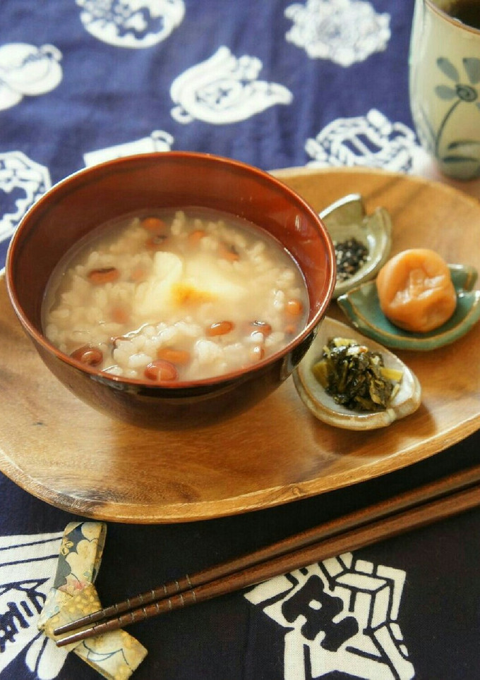 小正月に＊小豆粥(ささげ粥)-レシピのメイン写真