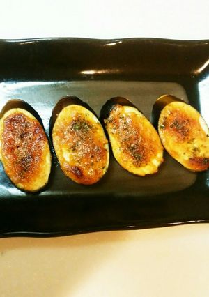 ナスのバター味噌醤油焼き-レシピのメイン写真