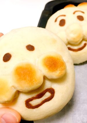 太らない♡アンパンマンあんぱん-レシピのメイン写真