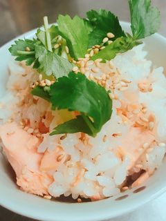 焼き鮭と しょうがの炊き込みご飯-レシピのメイン写真