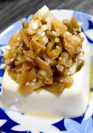 ザーサイのっけ豆腐-レシピのメイン写真