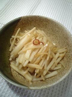 大根の皮きんぴら(エスニック風)♪-レシピのメイン写真