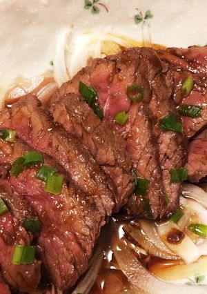 おうち居酒屋♡牛肉のたたき-レシピのメイン写真