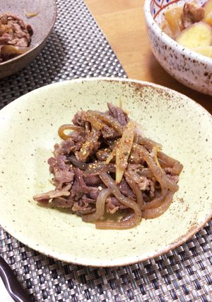 ご飯のお供に♪ 牛こまと蒟蒻の生姜炒め-レシピのメイン写真