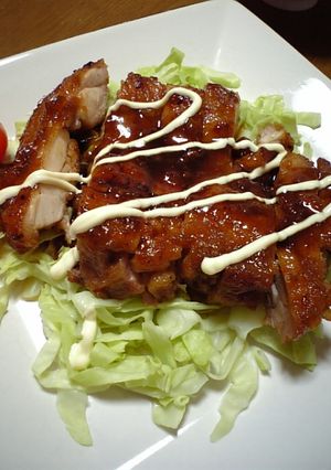 ニンニク香る照り焼きチキン-レシピのメイン写真