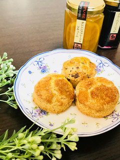 超簡単!HMで簡単スコーン♡-レシピのメイン写真