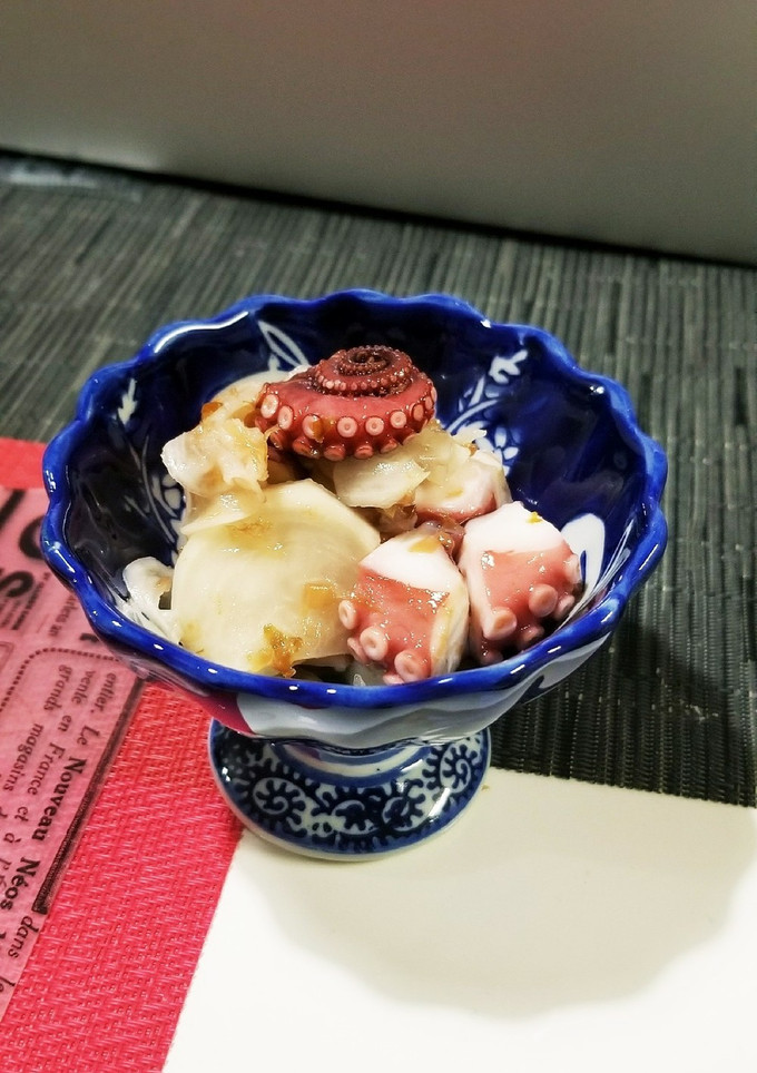 カブとタコの梅和え-レシピのメイン写真