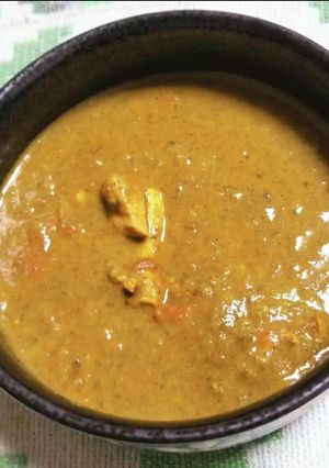 ほうれん草とチキンのグリーンカレー-レシピのメイン写真