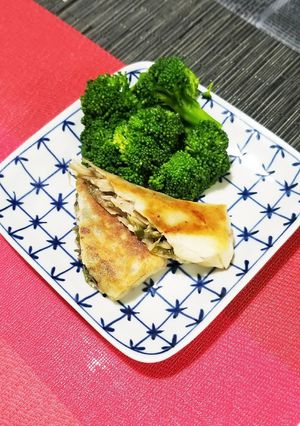 モヤシとネギとタケノコの春巻き-レシピのメイン写真