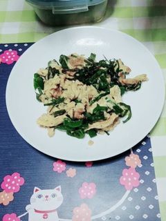 ニラの卵とじ-レシピのメイン写真