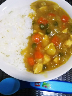 離乳食完了期☆鶏ささみ野菜カレー-レシピのメイン写真