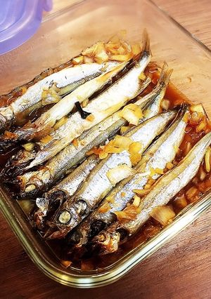 作り置きに☆ししゃものにんにく醤油漬け-レシピのメイン写真