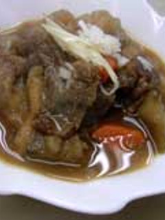 圧力鍋で早い!牛すじ煮込み!-レシピのメイン写真