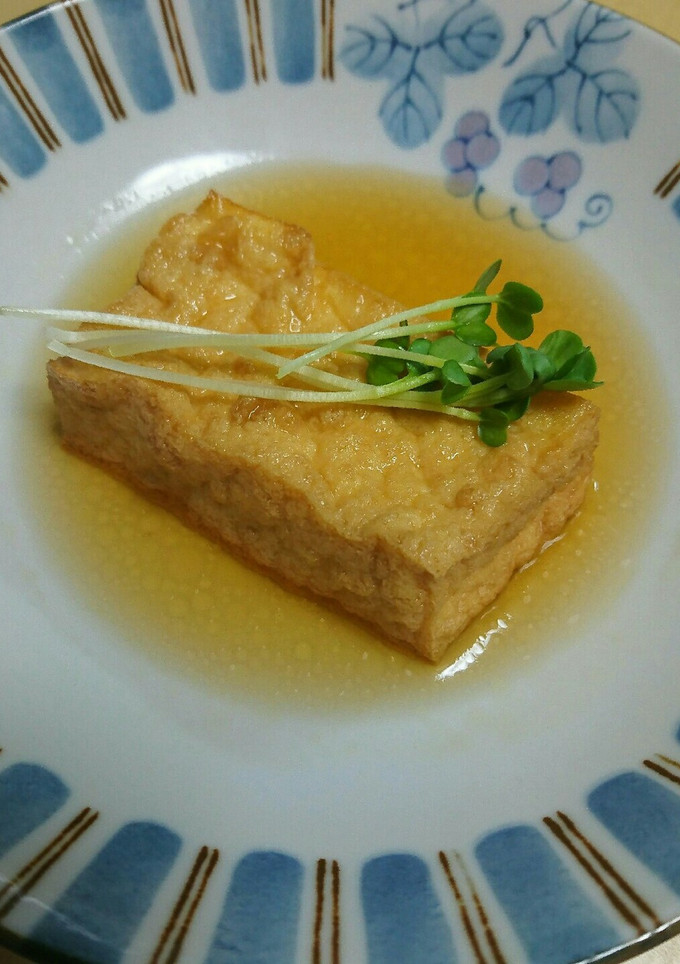 厚揚げだし豆腐(^○^)-レシピのメイン写真