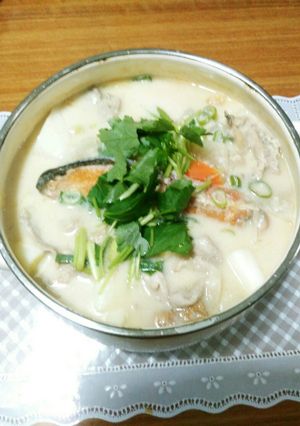 鮭と豚肉のお米シチュー-レシピのメイン写真