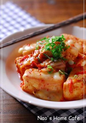 キムチーズ豆腐ステーキ-レシピのメイン写真