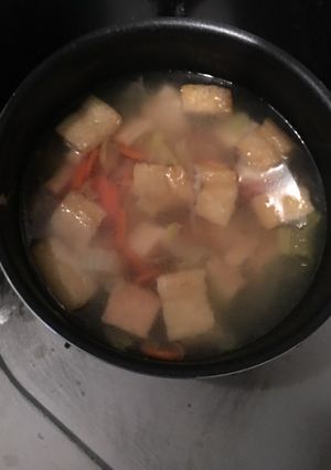 冷蔵庫にあるものであったかスープ-レシピのメイン写真