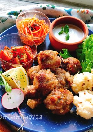 おろし玉ねぎで柔らか!豚こま唐揚げ-レシピのメイン写真