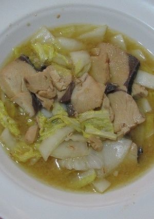 ブリの味噌白菜汁-レシピのメイン写真