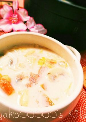 簡単美味♪たらこクリームシチュー-レシピのメイン写真