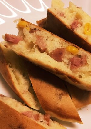 離乳食後期★具だくさんホットケーキ♡-レシピのメイン写真