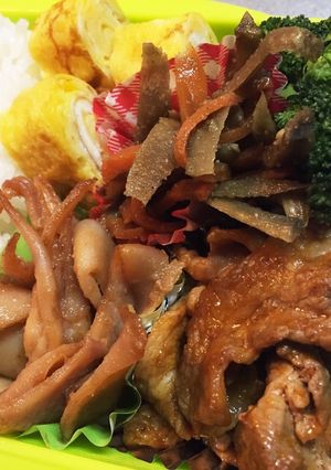 旦那弁当⑮早番がんばれー!-レシピのメイン写真