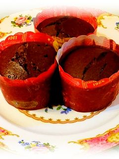 ふわっしっとりチョコレートバナナマフィン-レシピのメイン写真