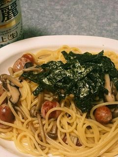 単身赴任の和風スパゲティ-レシピのメイン写真