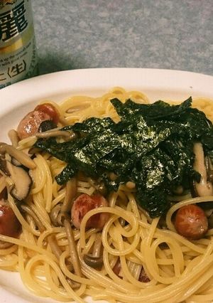 単身赴任の和風スパゲティ-レシピのメイン写真