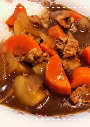 市販ルウとコーヒーで簡単！本格カレー-レシピのメイン写真