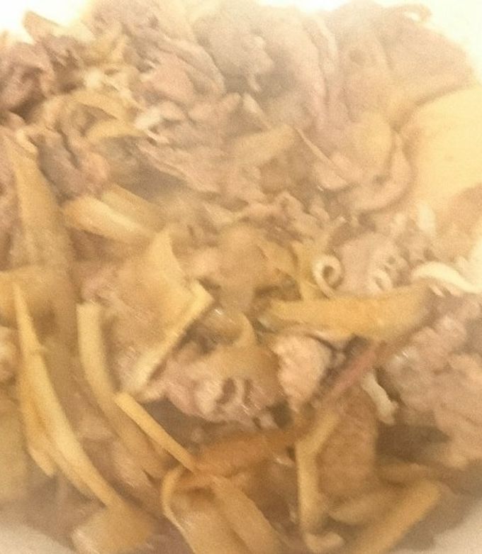 牛蒡と豚肉の甘辛煮-レシピのメイン写真
